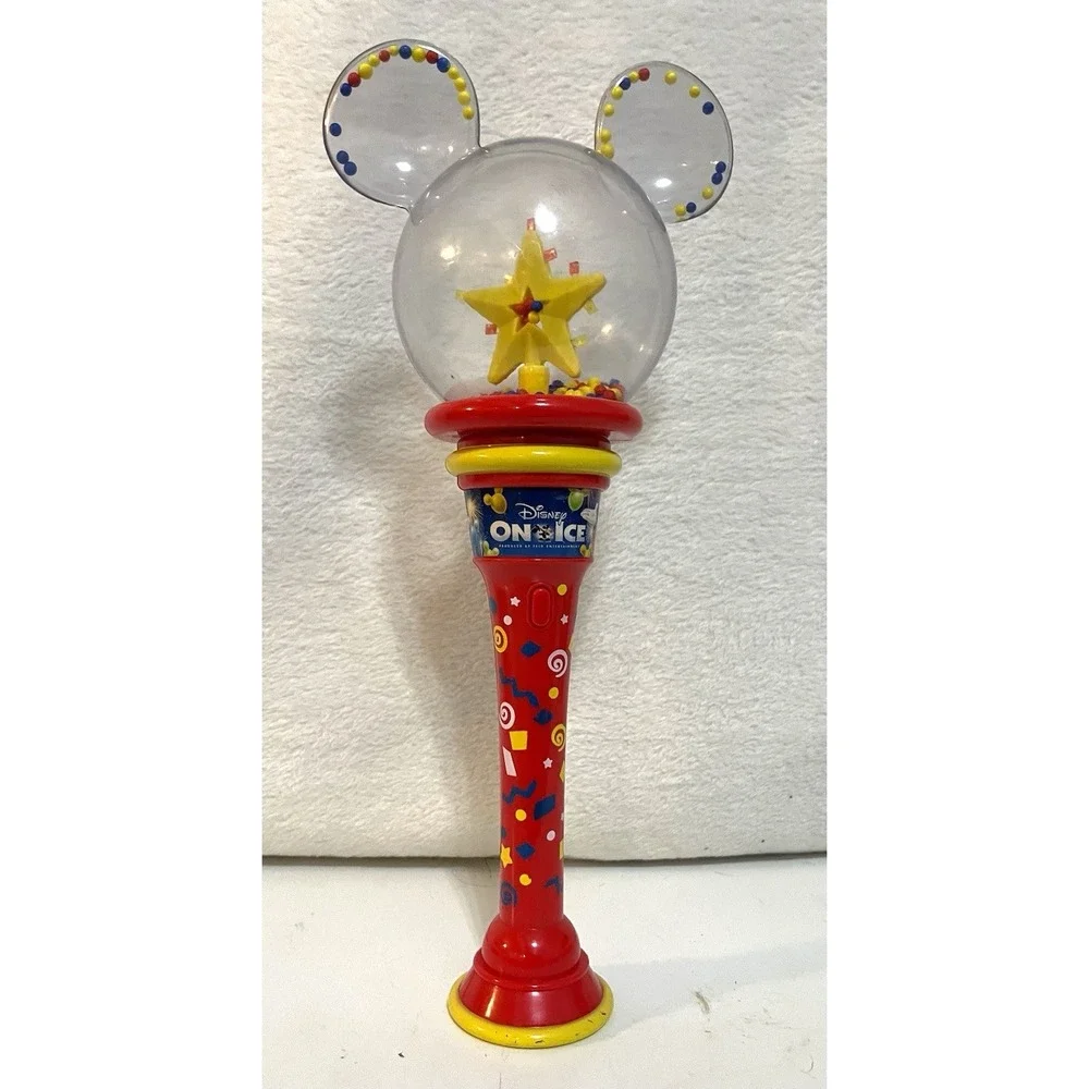RARE Disney On Ice Mickey Mouse Souvenir Wand 2001- Works Perfectly